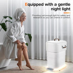 Large Towel Warmer for Bathroom - 27L Foldable Towel Warmer Bucket - Image 4