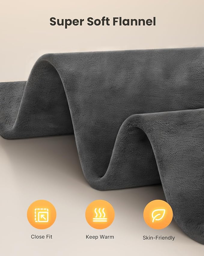 iDOO Heating Pad for Neck and Shoulders and Back for Pain Relief, Mothers Day - Image 6