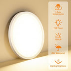 16PACK LED Flush Mount Ceiling Light Fixture, 3000K-4000K-6500K & 100W - Image 2