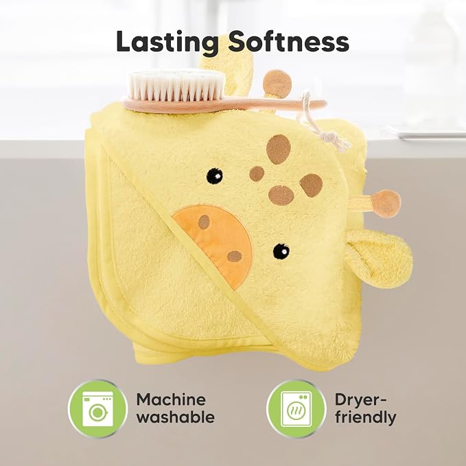 KeaBabies Hooded Baby Towel for Newborn - Image 6
