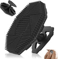 Silicone Body Scrubber, Non-Slip Handheld Cleansing Brush, Rich Foam, Deep by -100SoftSilicone-
