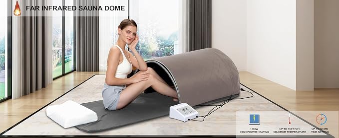 ZONEMEL Personal Infrared Sauna Dome - Image 7