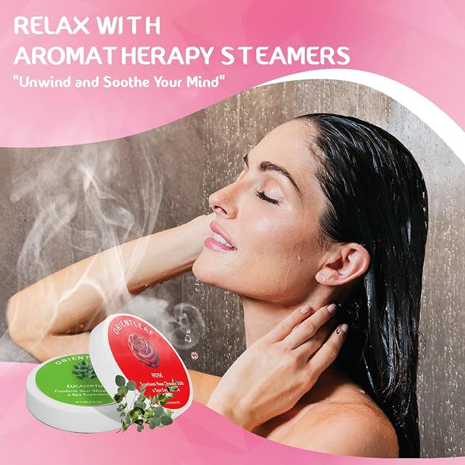 ORIENTLEAF Shower Steamers Aromatherapy, Self Care Birthday Gifts - Image 3