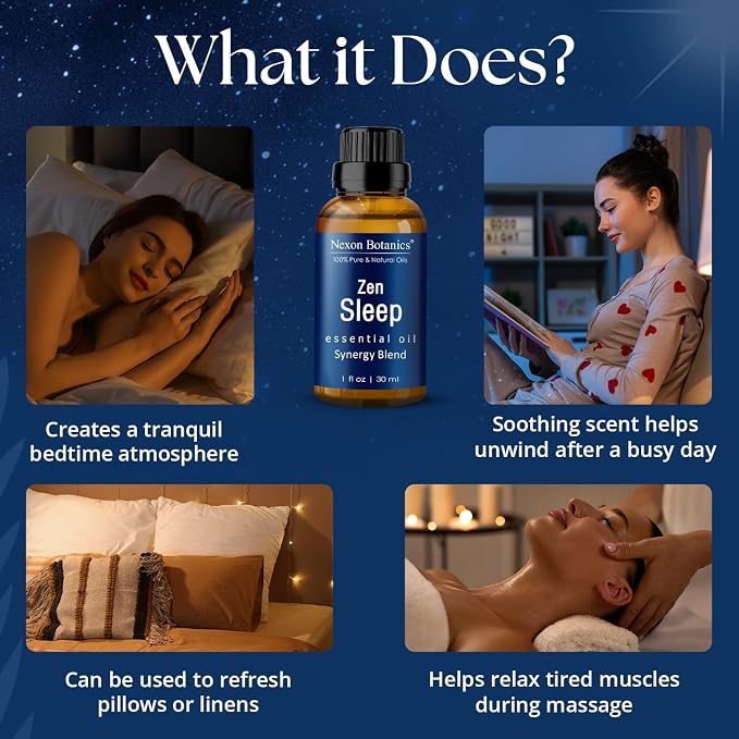 Zen Sleep Essential Oil Blend 30 ml - Image 3