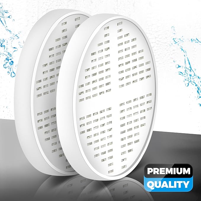 AquaHomeGroup Vitamin C + E + A Shower Filter Cartridge 2-Pack - Image 6
