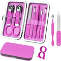 Manicure Set 8 in 1 Nail Clipper Set, Fingernail & Toenail Clippers, Manicure by RedFlow-official