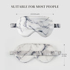THXSILK Sleep Mask 100% 19 Momme Pure Mulberry Silk Super Smooth Cooling - Image 5