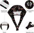 Scrub Cap with Hair Scrunchy, Ponytail Holder Surgical Cap - Image 4
