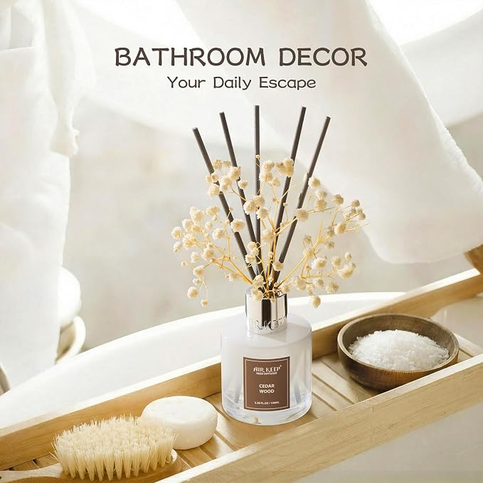 Airkeep Reed Diffuser Set, 3.38 fl oz - Image 4