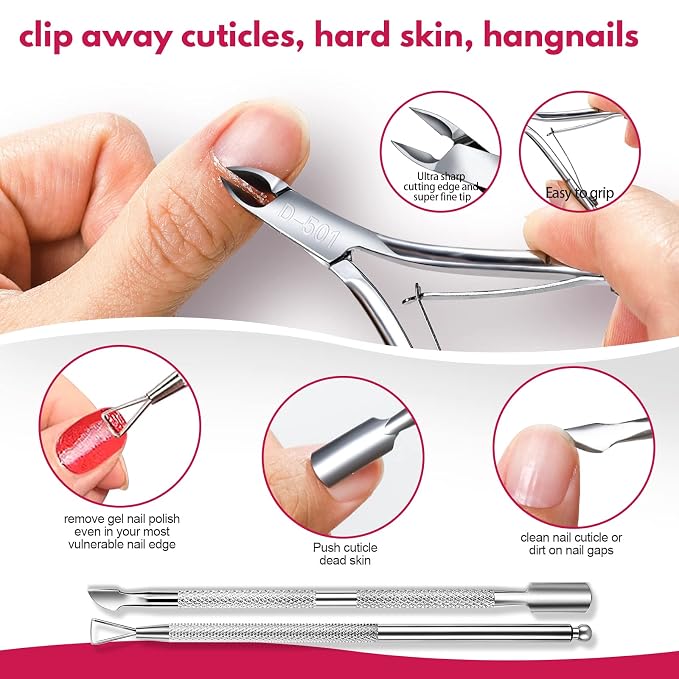 FANDAMEI Nail Files and Buffers, Nail Care Kit - Image 5
