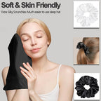 Sleep Cap Bonnet for Sleeping, Adjustable Cooling Ice Silk Lined Hair Bonnets - Image 7