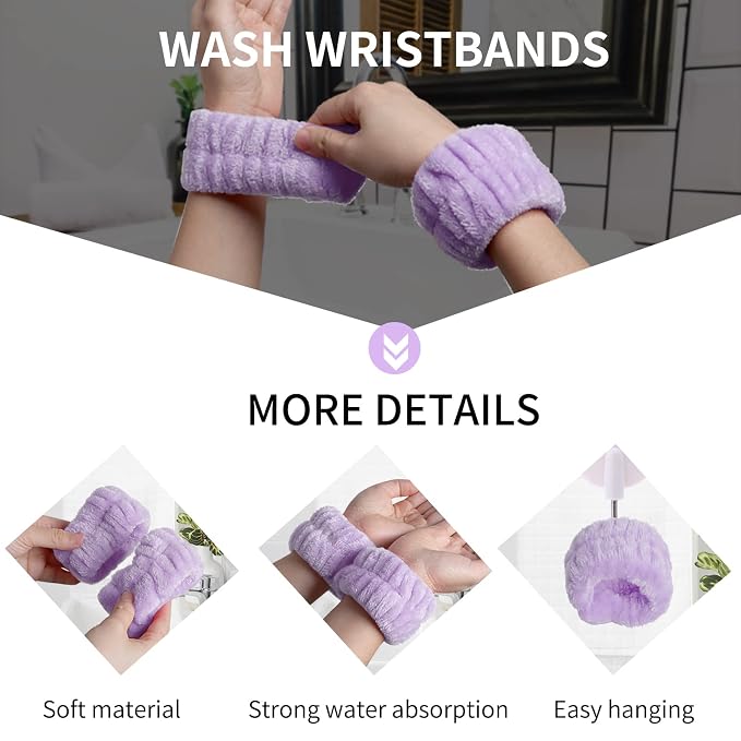 WSYUB Spa headband, Wristbands, Headband - Image 5