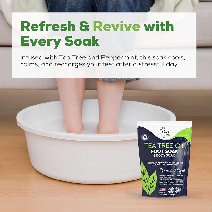 Tea Tree Oil Foot Soak with Epsom Salt - Image 6