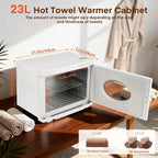 Yofuly Hot Towel Warmer, 23L Professional Spa Towel Heater Cabinet - Image 2