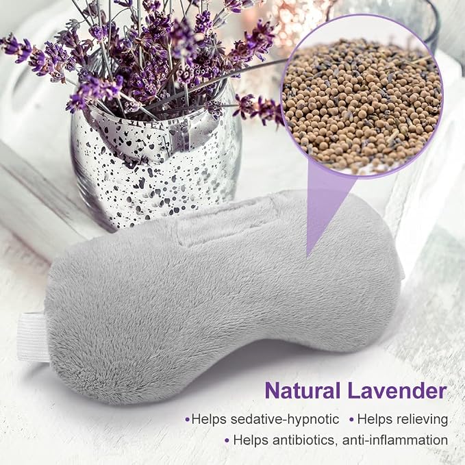 Umisleep Lavender Eye Mask, Aromatherapy Weighted Sleep Mask - Image 4