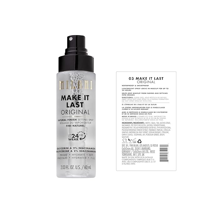 Milani Setting Spray + Primer, Make It Last Original - Image 3