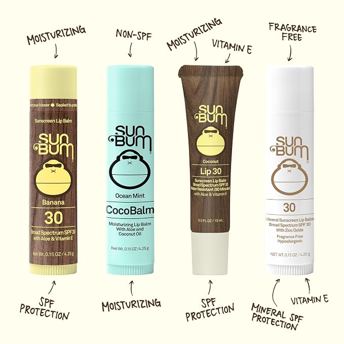 Sun Bum SPF 30 Sunscreen Pomegranate Lip Balm - Image 4