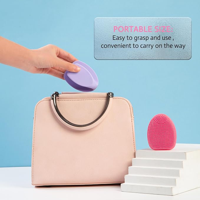 Silicone Face Scrubber, Face Scrubber, Facial Washing Brush - Image 8
