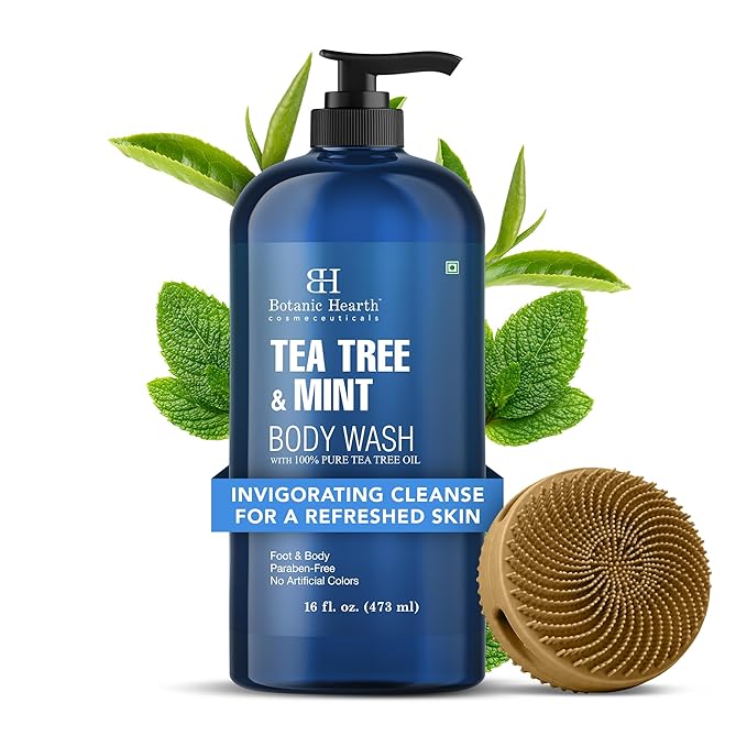 Botanic Hearth Tea Tree & Mint Body Wash by BestHairCareProducts