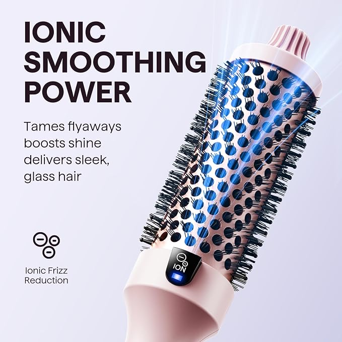 Wavytalk Thermal Brush, Blowout Boost 1.5 inch Heated Round Brush - Image 3