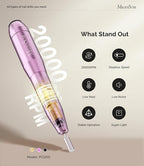 MelodySusie Pen-Shaped Portable USB Nail Drill, PC120I 20000RPM Electric Nail - Image 4