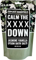 Explicit Essentials Jasmine Vanilla Epsom Bath Salts, Relaxation Blend by ExplicitEssentials