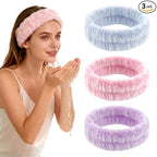 3 PCS Spa Headbands for Women by Foyods
