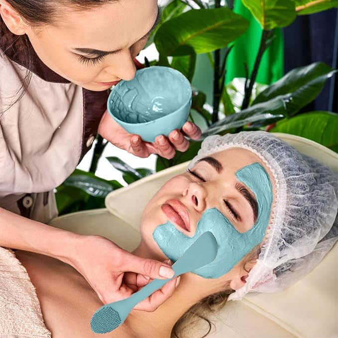 RamPula Facial Cleansing Brush, 2 in 1 Silicone Face Mask Brush & Face Scrubber - Image 7