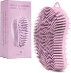 MainBasics Silicone Body Scrubber Dual-Sided Shower Loofah and Scalp Scrubber by MainBasics