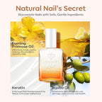 modelones Nail Strengthener, Milky White Nail Polish Nail Repair - Image 5