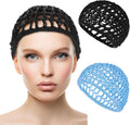 WLLHYF Wig Cap Thick Long Hair Caps Adjustable Net Mesh Braided Weaving Making by WLLHYF