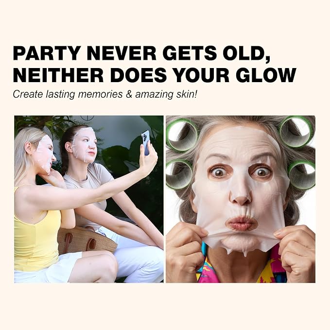 ZealSea Clean Beauty Face Masks Skincare, Minimalism 15 Ingredients Sheet Mask - Image 8