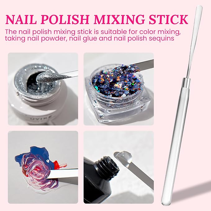 Nail Stand For Press On With Nail Art Brushes Nail Holder For Painting Practice - Image 6