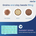 REVIX 6 * 12" Moist Heating Pad Microwavable, Reusable Microwave Heating Pads - Image 6