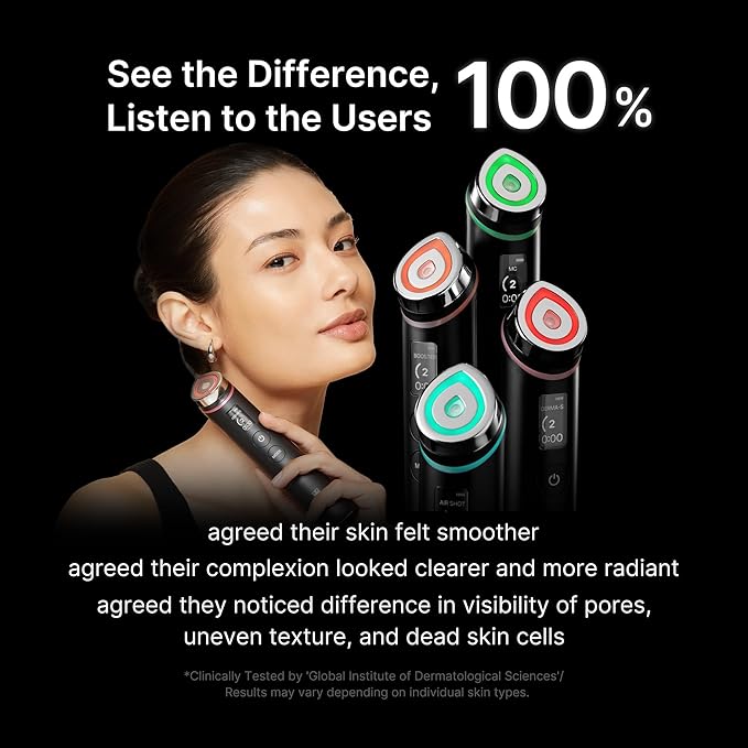 medicube Booster Pro | 6-in-1 Real Glass Glow Beauty Massager | - Image 6