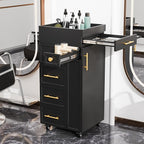 OmySalon Salon Trolley Cart, Hair Styling Station - Image 9