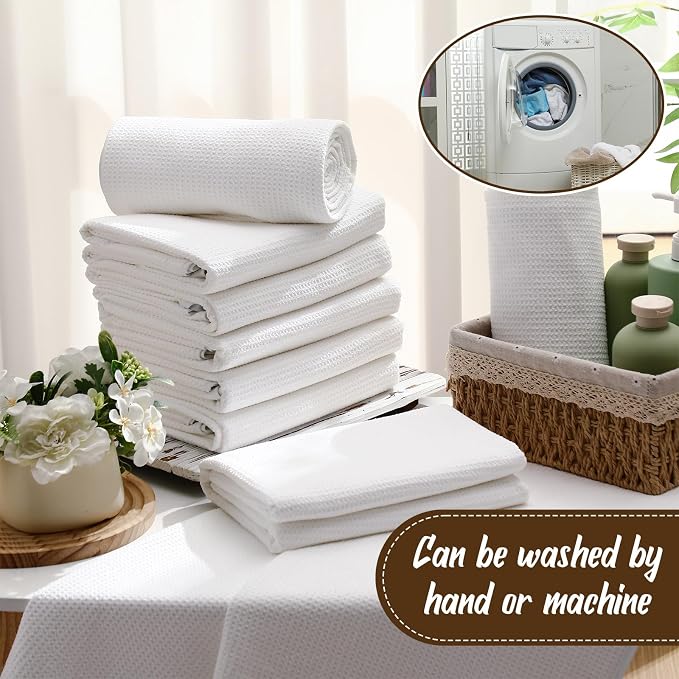 SmoothNovelty 12 Pack Microfiber Bath Towels Bulk 27'' x 60'' Oversized Beach - Image 4