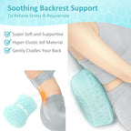 Sunlit Bath Jello Gel Bath Pillows, Lumbar Pillow - Image 2