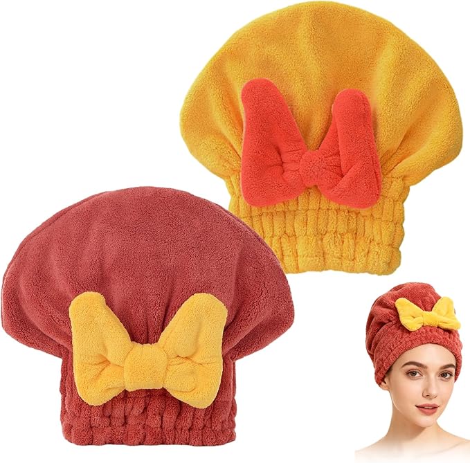 2 Pack Ultra Absorbent Hair Quick Drying Towel by Unknown