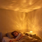 Ocean Wave Projector Light, 16-Color Changing Luminorthe Cube Lamp - Image 5