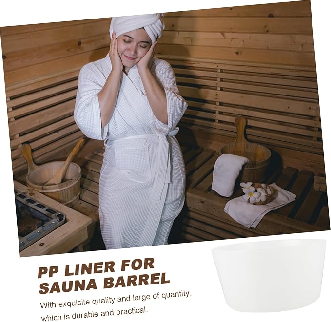 Healifty 2 pcs Sauna Barrel Liner Sauna Bag Liners Useful Pond Tool Sauna Liner - Image 4