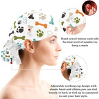 Ethnic Aztec Pattern Adjustable Scrub Cap Hat - Image 3