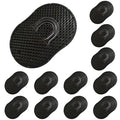Soft 'N Style 12 Packs Pocket Palm Combs, Shampoo Comb, Massager Hair Brush Comb by Soft+%27N+Style