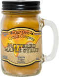 Our Own Candle Company Buttered Maple Syrup Scented 13 Ounce Mason Jar Candle by OurOwnCandleCompanycandles