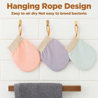 3PCS Exfoliating Mitt for Body Exfoliating Gloves for Shower Body Scrub Glove - Image 6