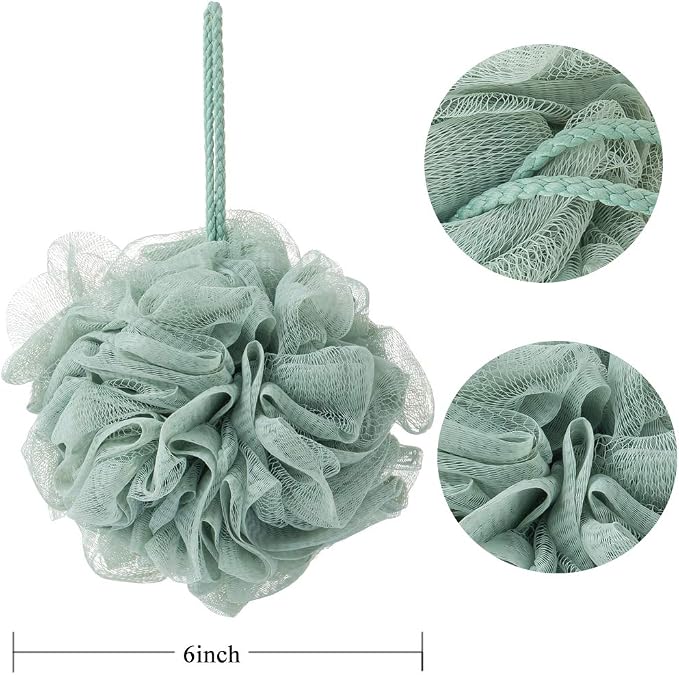 Bath Sponges, Shower Loofah for Body Exfoliation - Image 2