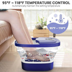 HOSPAN Collapsible Foot Spa Electric Rotary Massage, Foot Bath - Image 4
