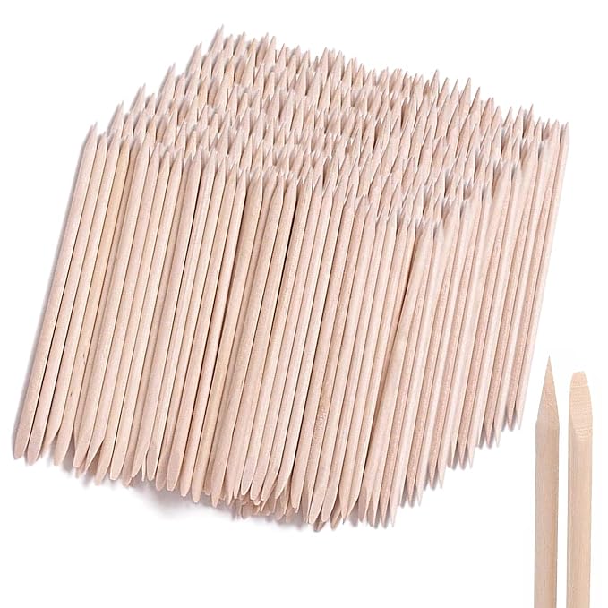 AMOSTBY Orange Sticks For Nails by AMOSTBY