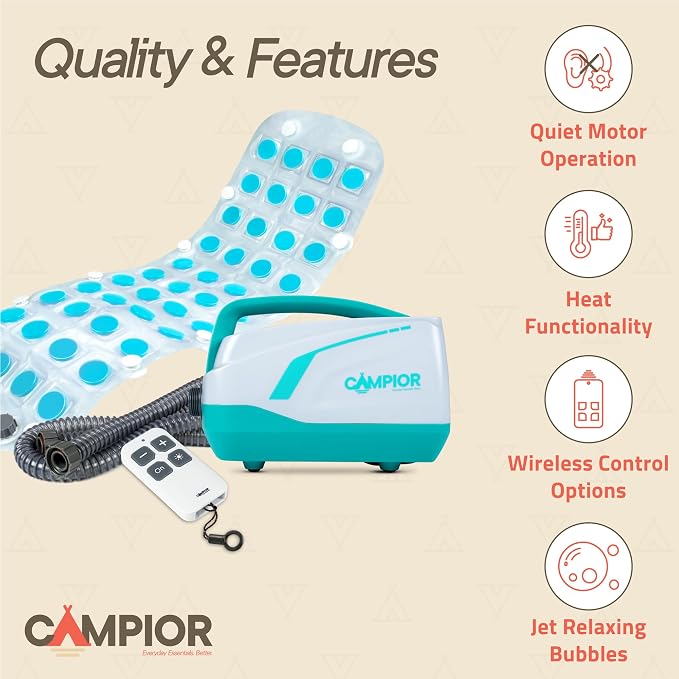 Bubble Bath Massager Mat for Bathtub, 47.24" x 14.57" Full-Body Heated Air Spa - Image 10