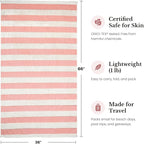 Lightweight Turkish Beach Towel - Image 5